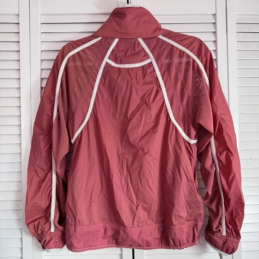 Free People Movement Rose June Windbreaker Track Jacket Mesh Lightweight XS